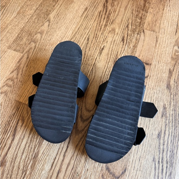 Allsaints Sian Leather Buckle Sandals - Picture 5 of 5